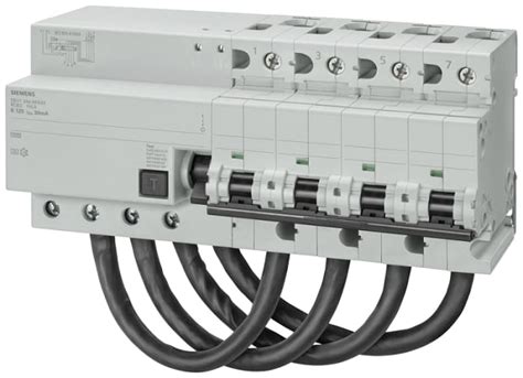 rcbkk100a|Siemens RCBO, 100A Current Rating, 4P Poles, 30mA Trip .